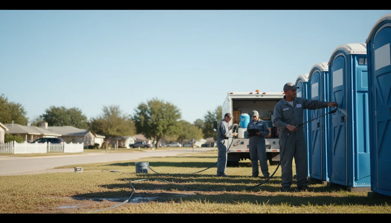 Long-Term Portable Toilet Rental in East Fultonham, OH near me
